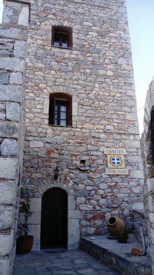 Apartamento Charouda Stone Tower Pírgos Dhiroú Exterior foto